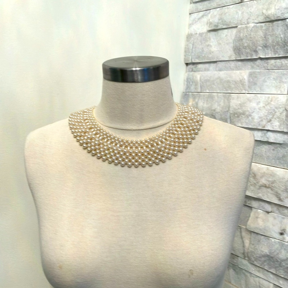 Pearl Collar/Necklace. Purchased in 1990’s in Vintage Shop in Manhattan.